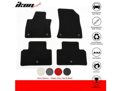 INFINITI QX55 2023-2025 INFINITI QX50 2022-2025 Textilní koberce 4dílná sada nylon černá