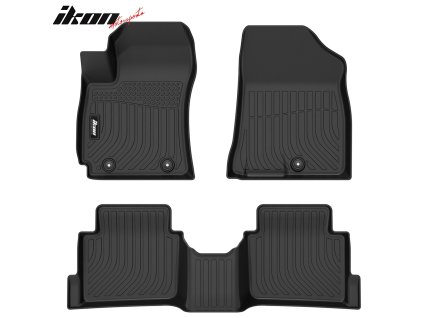 Hyundai Kona 2024-2025 Kona N 2024 Gumové koberce TPE 3D černá