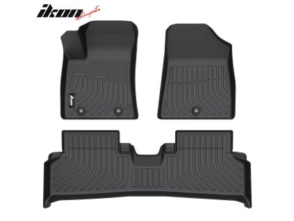 Hyundai Kona Electric 2024-2025 Gumové koberce TPE 3D černá