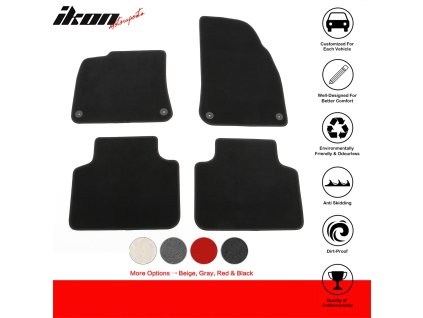 Porsche Cayenne Coupe 2024-2025 Textilní koberce 4dílná sada černá