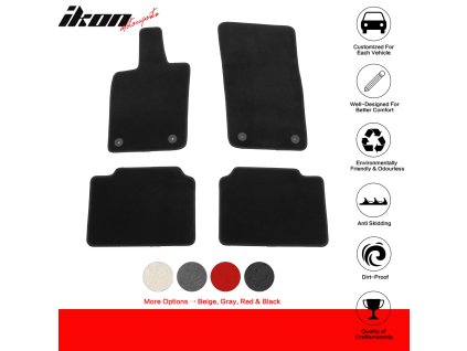 Porsche Panamera 2024-2025 Textilní koberce 4dílná sada nylon černá