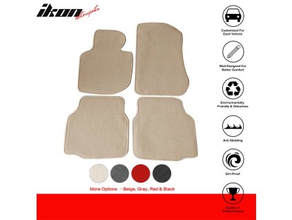 BMW E36 3 Series 1992-1998 Textilní koberce 4dílná sada nylon béžová