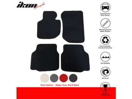 BMW E36 3 Series 1992-1998 Textilní koberce 4díná sada nylon černá