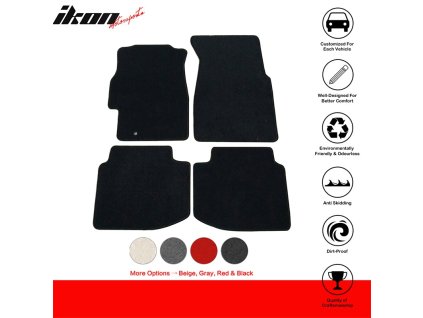 Honda Civic 1996-2000 Textilní koberce 4dílná sada nylon černá