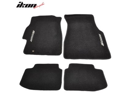 Honda Civic 1996-2000 Textilní koberce 4 dílná sada Spoon nylon černá