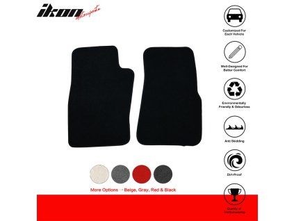Ford Ranger 1996-2002 Tapis textile jeu de 2 pièces nylon noir