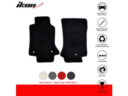 Chevrolet Corvette 1997-2004 Textilní koberce 2dílná sada nylon černá