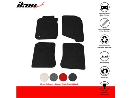 Toyota Corolla 1998-2002 Textilní koberce 4dílná sada nylon protiskluzová úprava černá