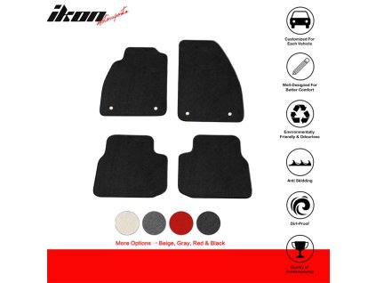 Chevrolet Malibu 1998-2003 Textil szőnyegek 4 részes készlet nylon fekete