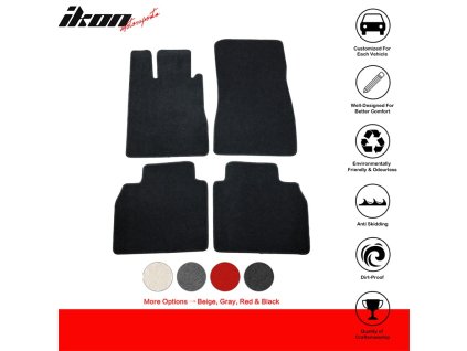 Mercedes S Class 1998-2005 Textilní koberce 4dílná sada nylon černá