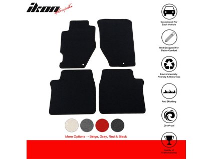 Acura TL 1999-2003 Textilní koberce 4dílná sada nylon černá