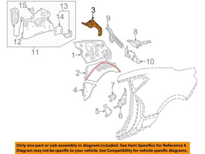 Chevrolet Camaro 6.gen Prodloužení vnitřního panelu na straně spolujezdce