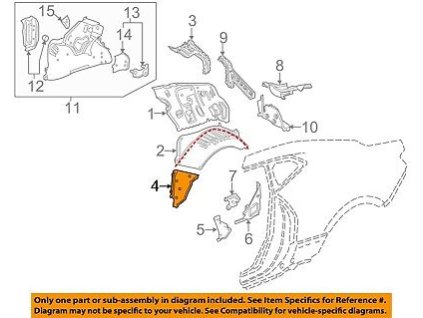 Chevrolet Camaro 6.gen Spodní výplň vnitřního panelu na straně spolujezdce
