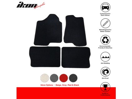 Hummer H2 2003-2009 Textilní koberce 4dílná sada nylon černá