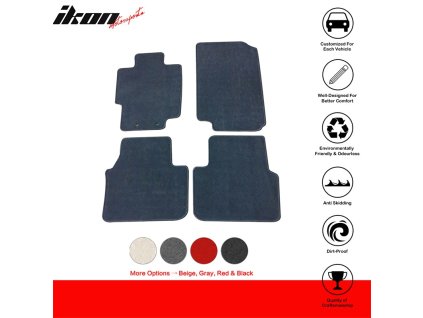 Acura TL 2004-2008 Textilní koberce 4dílná sada nylon šedá