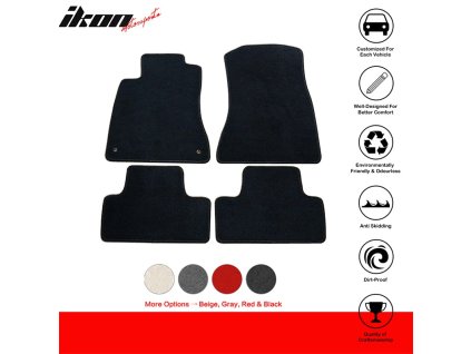 Lexus IS350 IS250 2006-2012 Textilní koberce 4dílná sada nylon černá