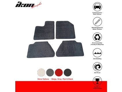 Ford Edge 2007-2013 Tapis textile jeu de 4 pièces nylon gris
