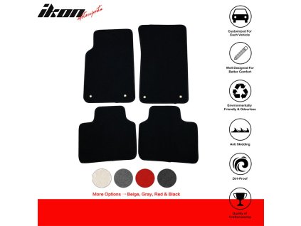 Pontiac G8 2008-2009 Textilní koberce 4dílná sada nylon černá