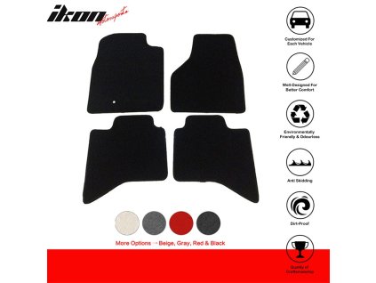 Dodge Ram 2009-2012 Textilní koberce 4dílná sada nylon černá