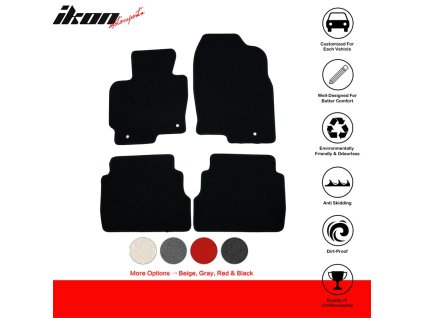 Mazda CX-5 2013-2016 Textilní koberce 4dílná sada nylon černá