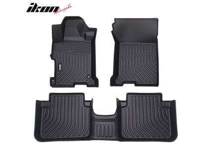 Honda Accord 2013-2017 Gumové koberce TPE 3D černá