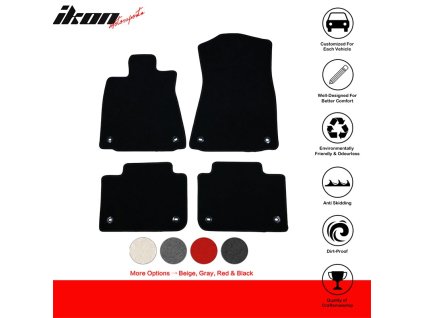 Lexus GS 2013-2020 Textilní koberce 4dílná sada nylon černá