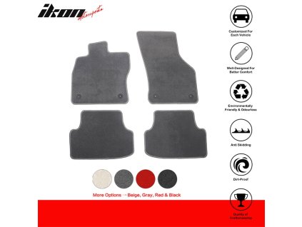 Volkswagen GTI 2015-2023 Covorașe textile set 4 bucăți nylon gri