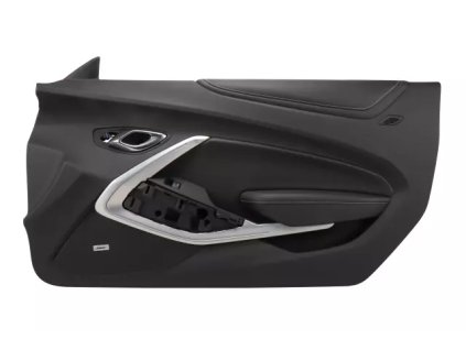Chevrolet Camaro 6.gen  Černé obložení předních dveří na straně řidiče 23368458, 23406369, 84006574, 84012777, 84031825, 84084219, 84165447, 84275122, 84282306, 84433362, 84470297, 84596915, 84613670