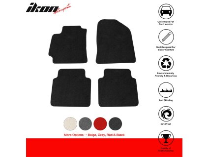 Hyundai Elantra 2017-2020 Textil szőnyeg 4 részes készlet nylon fekete