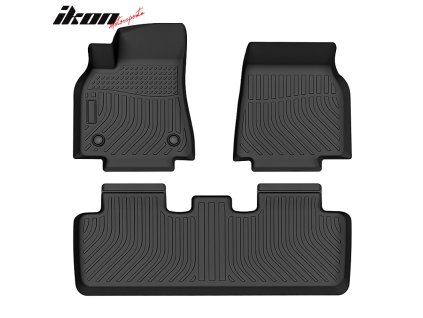 Tesla Model Y 2020-2024 Gumové koberce TPE 3D černá