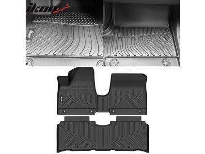 Hyundai Ioniq 5 2022-2024 Gumové koberce TPE 3D černá