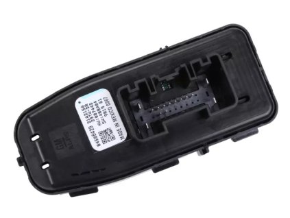 Chevrolet Camaro 6.gen Černý spínač oken předních dveří na straně řidiče 23318737