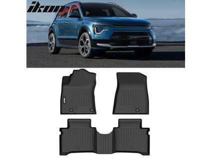 Kia Niro 2023-2024 Gumové koberce TPE 3D černá