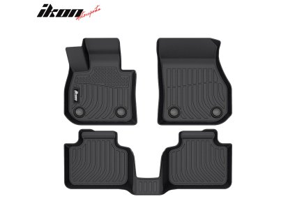 BMW X1 2023-2025 Gumové koberce TPE 3D černá