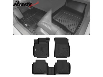 Honda Accord 2023-2025 Gumové koberce TPE 3D černá