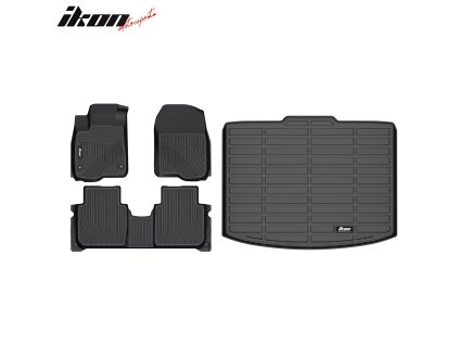 Honda CR-V 2023-2025 Gumové koberce TPE 3D černá