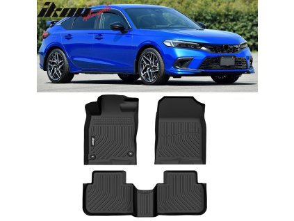Honda Civic/Acura Integra2022-2025 Gumové koberce TPE 3D černá