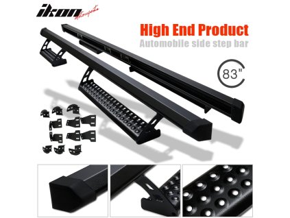 Toyota Tacoma Double Cab 2005-2022 Nášlapy černá ocel