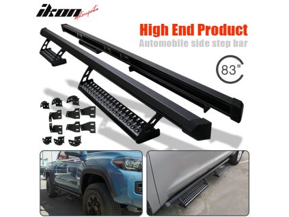 Toyota Tacoma Double Cab 2005-2022 Nášlapy černá ocel