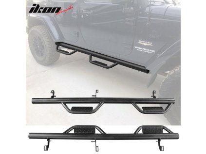 Jeep Wrangler 2007-2018 Степенки черни Step Armor Nerf Bar