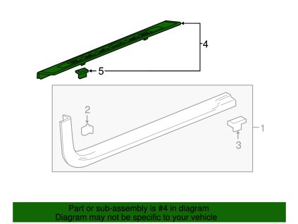 Chevrolet Camaro 6.gen Oděrová deska 23413434, 84231571, 84338734, 84338736