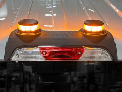 Światła ostrzegawcze LED Ford F-250/F-350/F-450 Super Duty - tylko pomarańczowe, dla pojazdów bez przełączników Upfitter, Baja Tan - tylko do użytku we flotach pojazdów