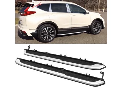 Honda CRV CR-V 2017-2022 Nášlapy hliník stříbrné originální styl