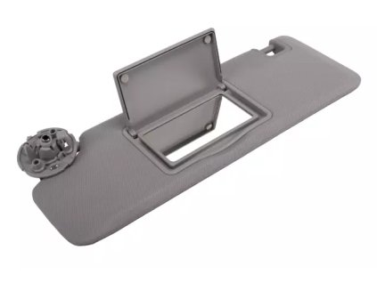 Chevrolet Camaro 6.gen Světle šedá sluneční clona na straně řidiče 23454233, 84117969, 84124355