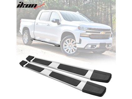 Chevrolet Silverado Sierra 1500 2019-2025 Nášlapy S6 styl černé