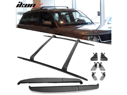 Range Rover Sports 2006-2013 Nášlapy hliník černé plus střešní nosič