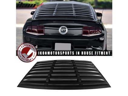Ford Mustang GT V6 V8 2005-2014 Mřížka na okno zadní BS matně černá