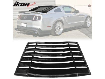 Ford Mustang 2005-2014 Rejilla de ventana trasera estilo IKON ABS