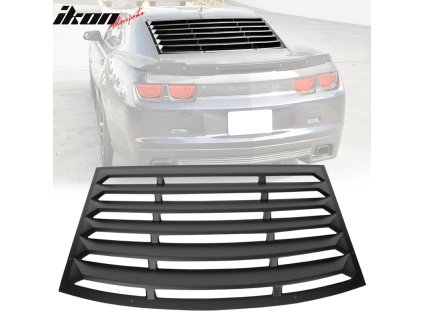 Chevrolet Camaro 2010-2015 Mřížka na okno zadní IKON styl ABS nenatřená černá