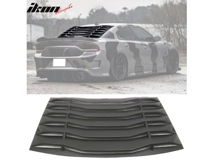 Dodge Charger 2011-2023 Mřížka na okno zadní nenatřená černá